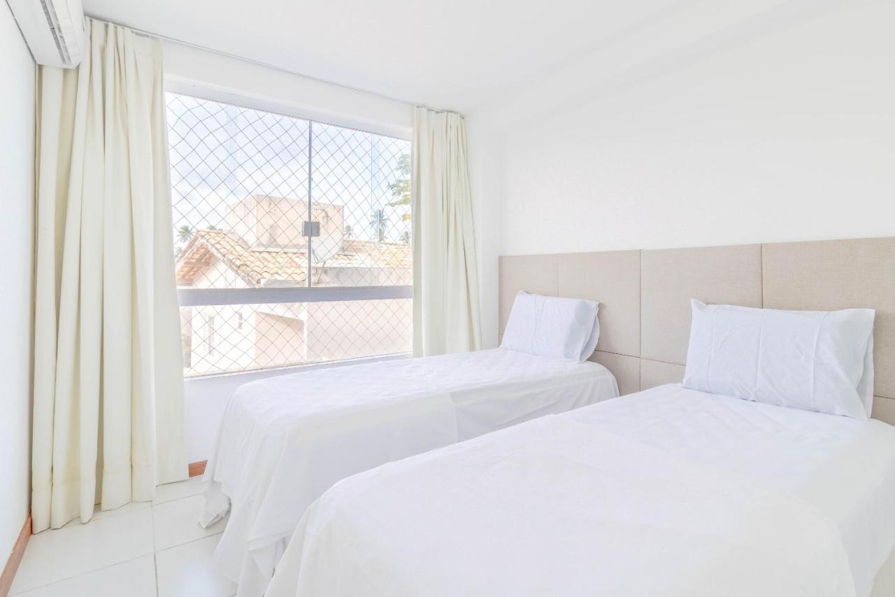 Gb24 Apt 2 Quartos Pe Na Areia - Paraiso Dos Corais グアラジュバ エクステリア 写真
